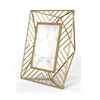 Mayco Home Wholesale Office Desk Decor Gold Brushed Crystal Metal Picture Photo Frame