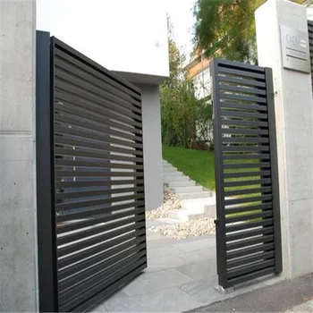 Double Open Aluminum Driveway Retractable Gate - Buy Aluminum ...