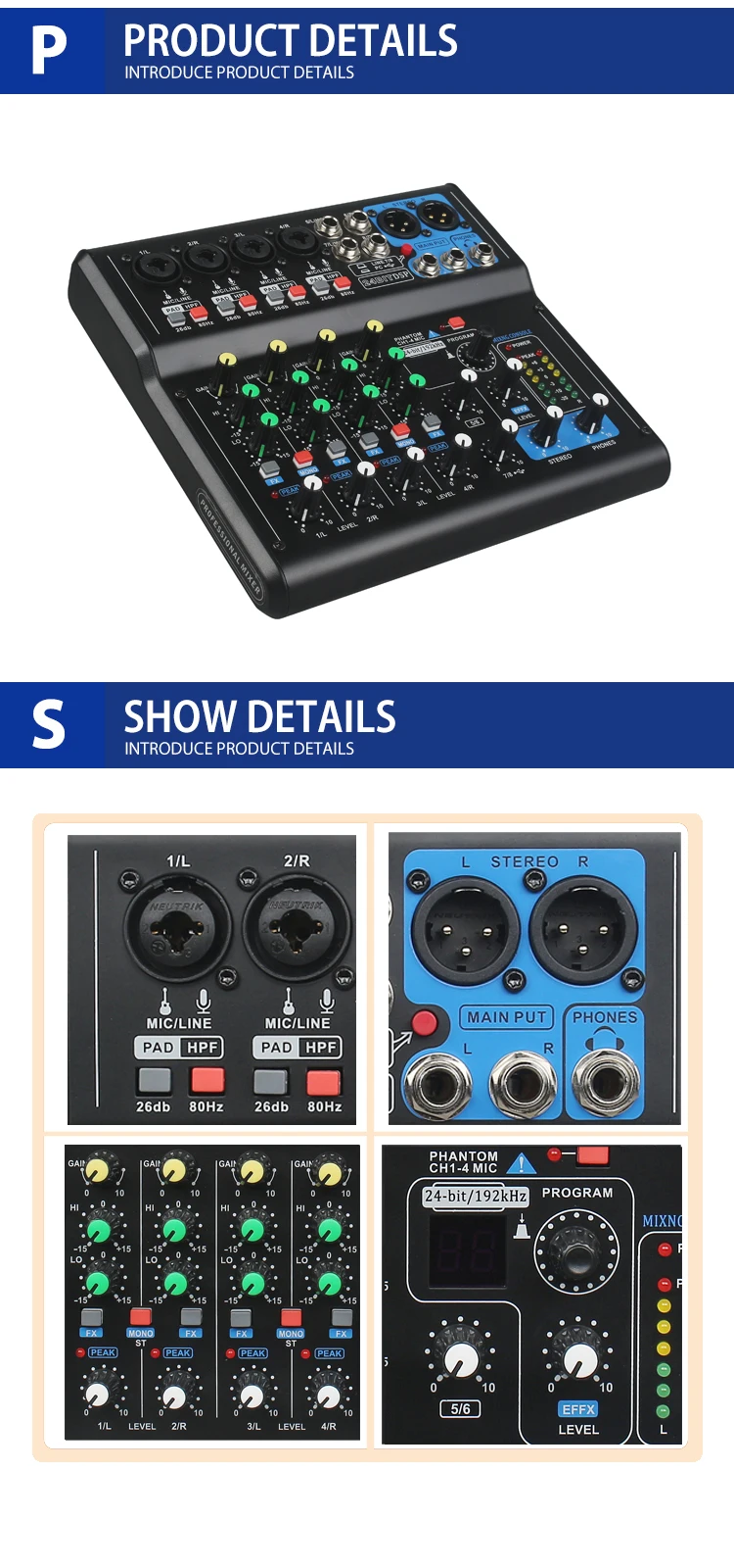 Best 6 Channel Mixer