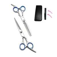 

Professional 6 inch stainless steel hair cutting scissors set