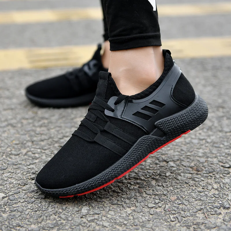 

2019 china low price new model flat sport shoes for man, Red, white &black,yellow