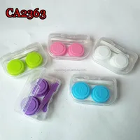 

contact lens case simple Land R mark dualbox with tweezers set CA2363