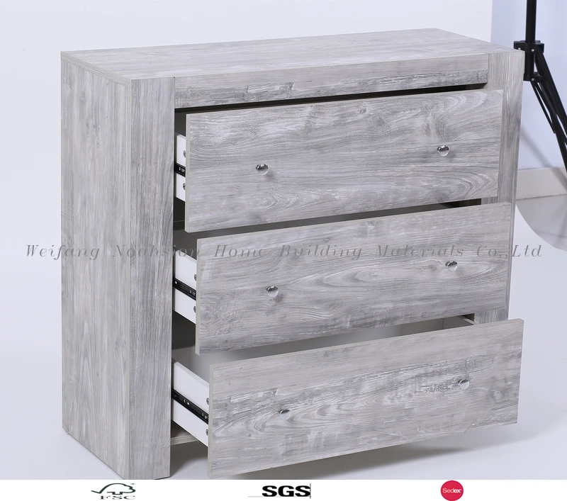 New Product Melamine Wooden Panel Drawer Chest Chest Of