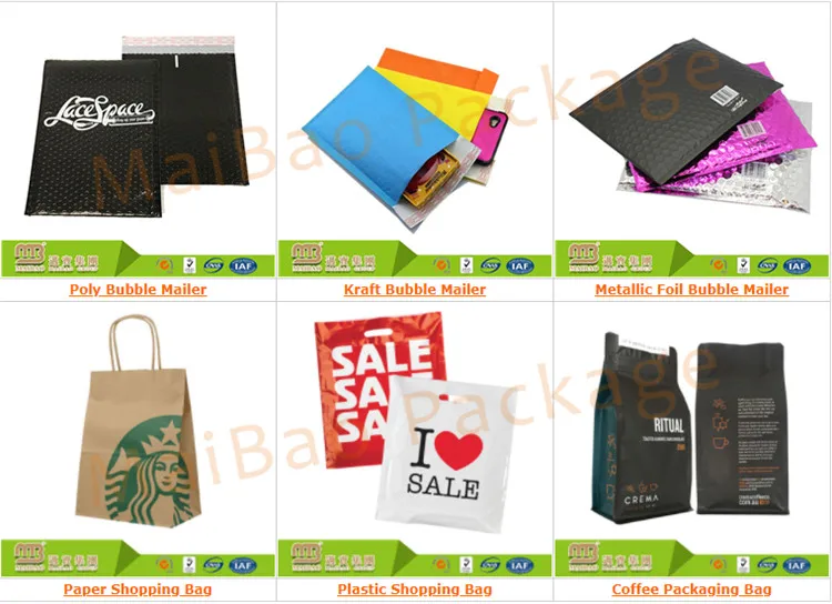 Custom Printed Compostable Biodegradable Plastic Postage Packing Black