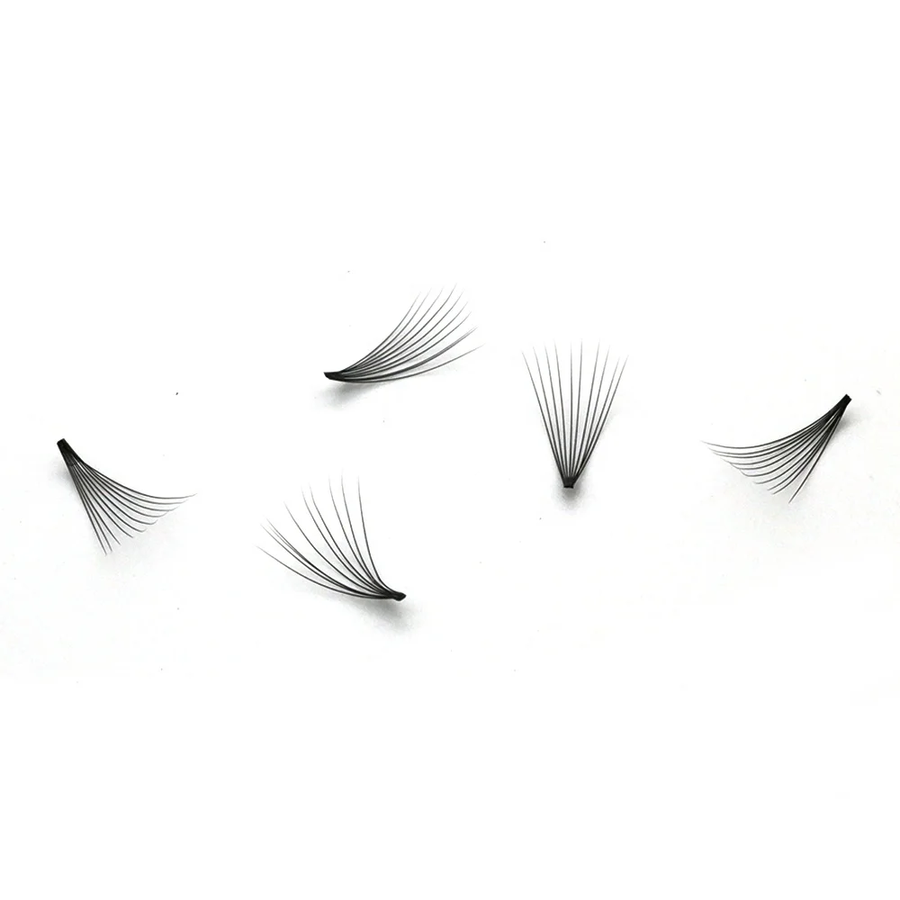 

Hot selling 0.03mm 0.05mm and 0.07mm Premade Russian Volume Lashes matte mink with private label packages, Natural