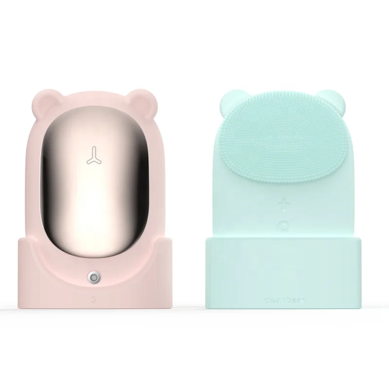 

Facial Cleansing Brush and Skin Care Device Made with Soft Silicone Waterproof Ultrasonic Multi-function Beauty Equipment 1.5-2W