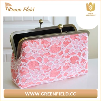 ladies white clutch bag