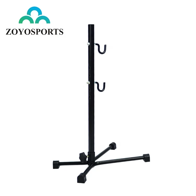 

ZOYOSPORTS Bicycle Floor Parking Rack Alloy Bike Repair Work Stand, Black