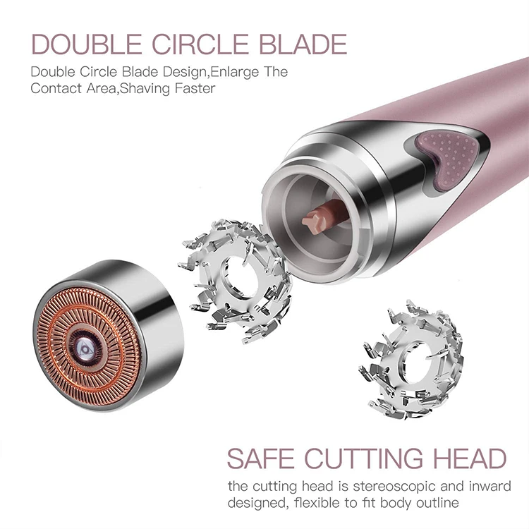 
Mini Electric Lady Shaver/ Epilator/ Hair Remover For Women/ Bikini Trimmer 