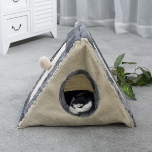 Image of Wooden Sisal Oem Manufacturer Wholesale Customized Design Large Cat tree House Pet Scratcher bucket Cat Tree Cat Furniture