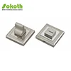 SOKOTH Russia square rose turn release door knob for bathroom