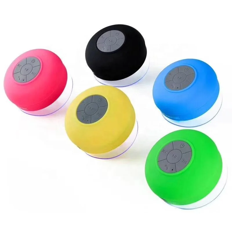 

BTS-06 Mini Wireless Portable Waterproof Shower Speaker Suction cup with Hands-free Calls