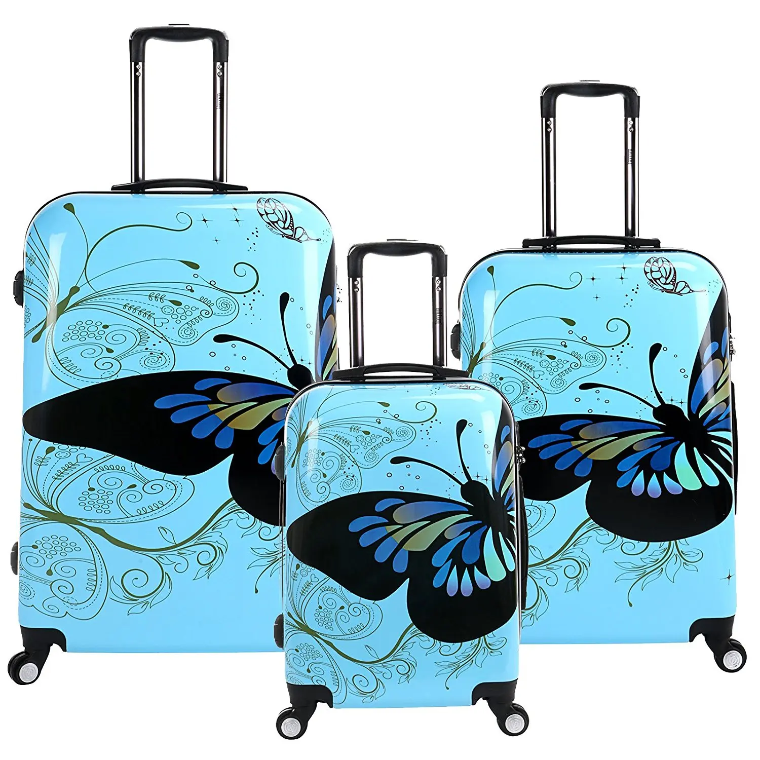 cheap 4 wheel cabin luggage