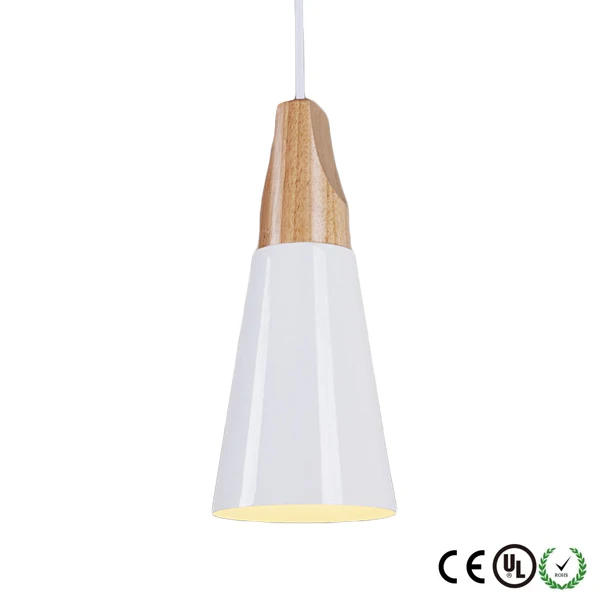 Zhongshan Modern Style Marcarons Wood Pendant Light for Home Lighting Indoor Lights Living Room