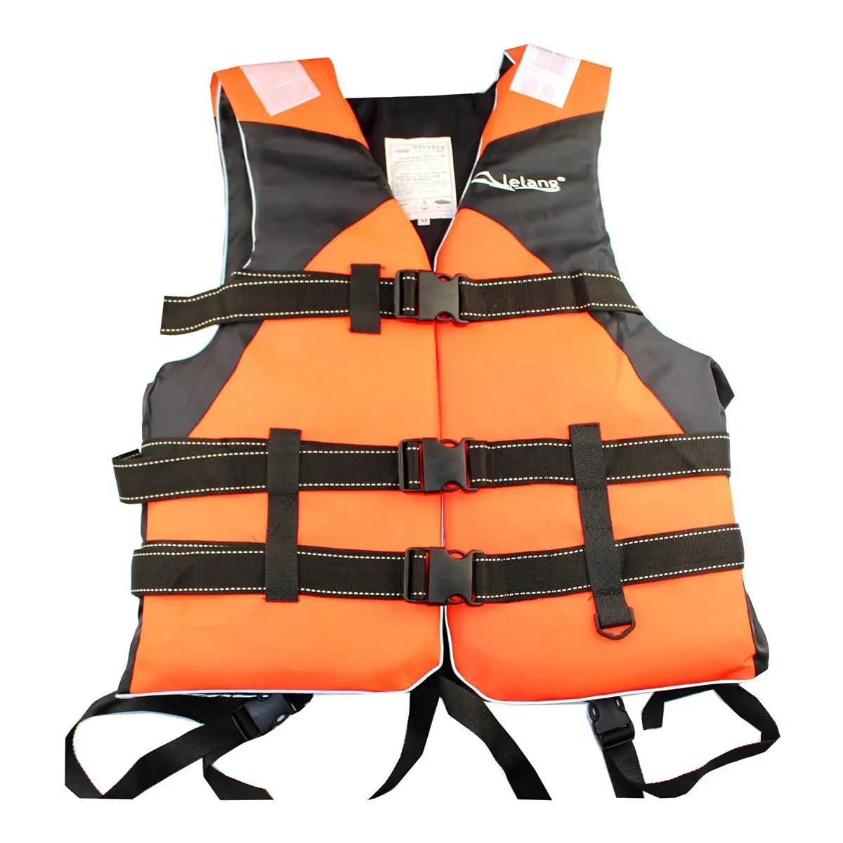 Adult life jackets drift snorkeling surfing wear vests vests take off with life jackets , orange , l