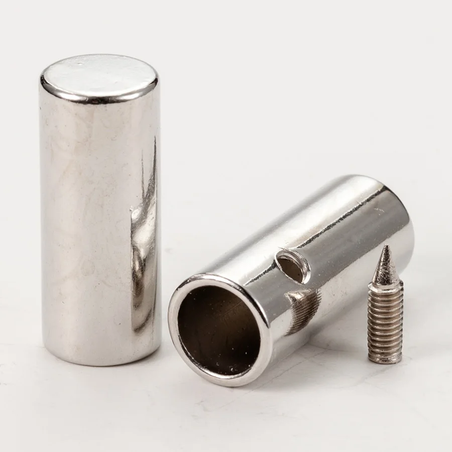 

High quality custom logo alloy metal draw cord end stopper for clothes, Nickel-free white;antique zinc;high polished gold