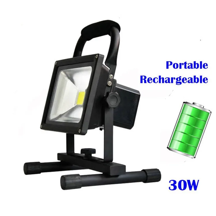 30w led flood light, useful rechargeable led work light, outdoor lighting chinese lamp