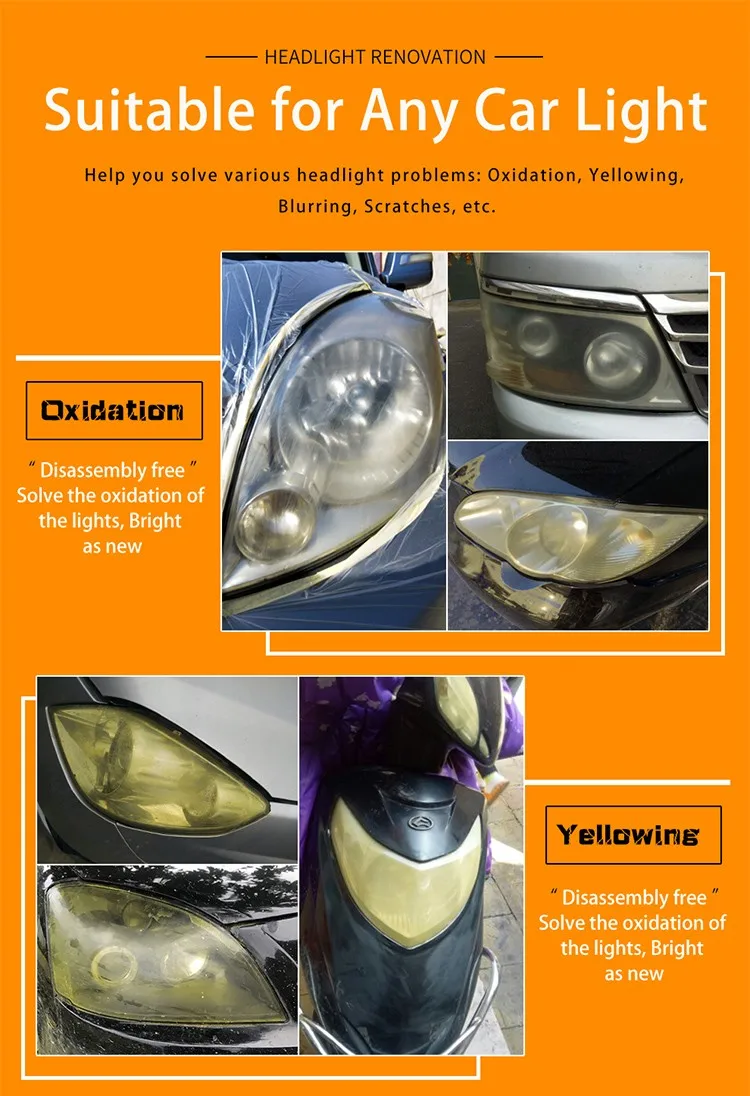 Headlight Restoration Renew Automotive Headlights Renovation Headlamps