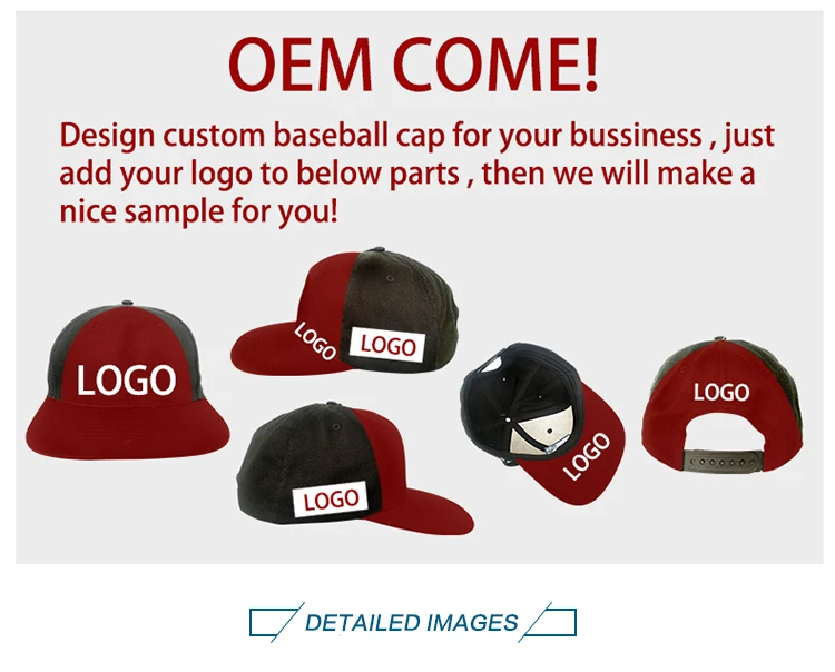 high quality custom baseball caps