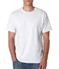Free shipping online wholesale men cotton blank tee shirt white t shirts plain t-shirts