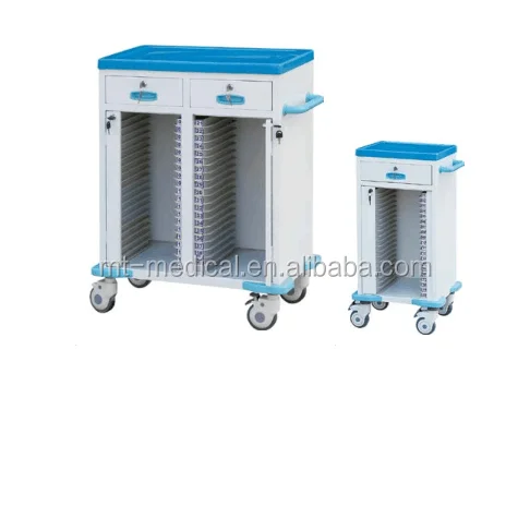 ABS double rows high quality case history trolley