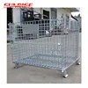 Wholesale collapsible crate, storage containers, basket guangzhou, metal bins High quality