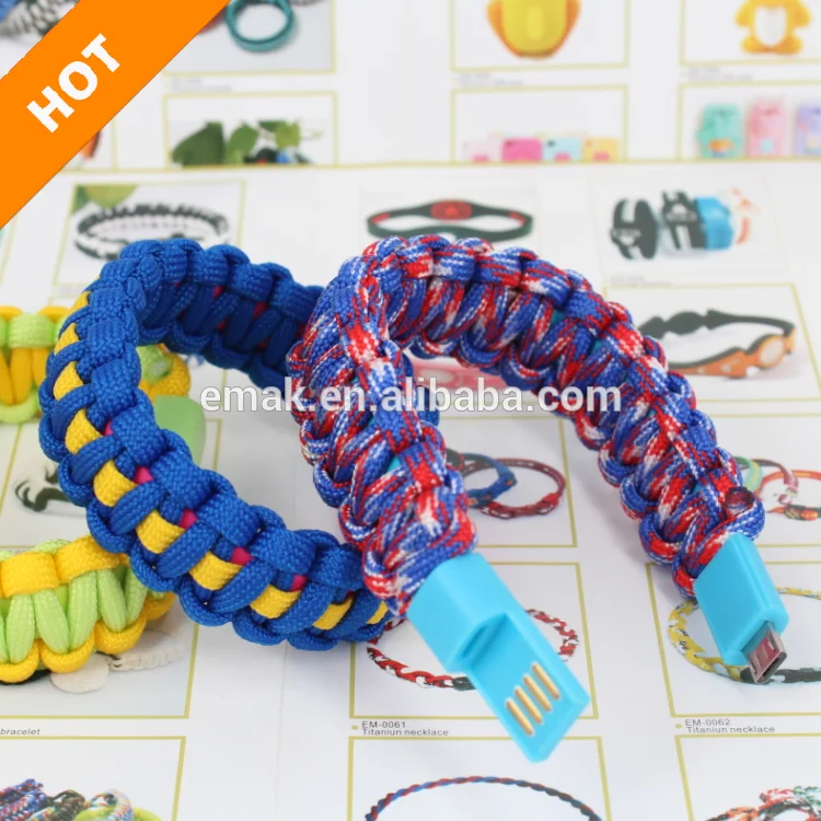 

bracelet beads usb data cable for samsung,bracelet beads usb cable