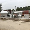 Small Scale Scrap Tire Pyrolysis Process with Tyre Crusher and Steel Drawing Machine