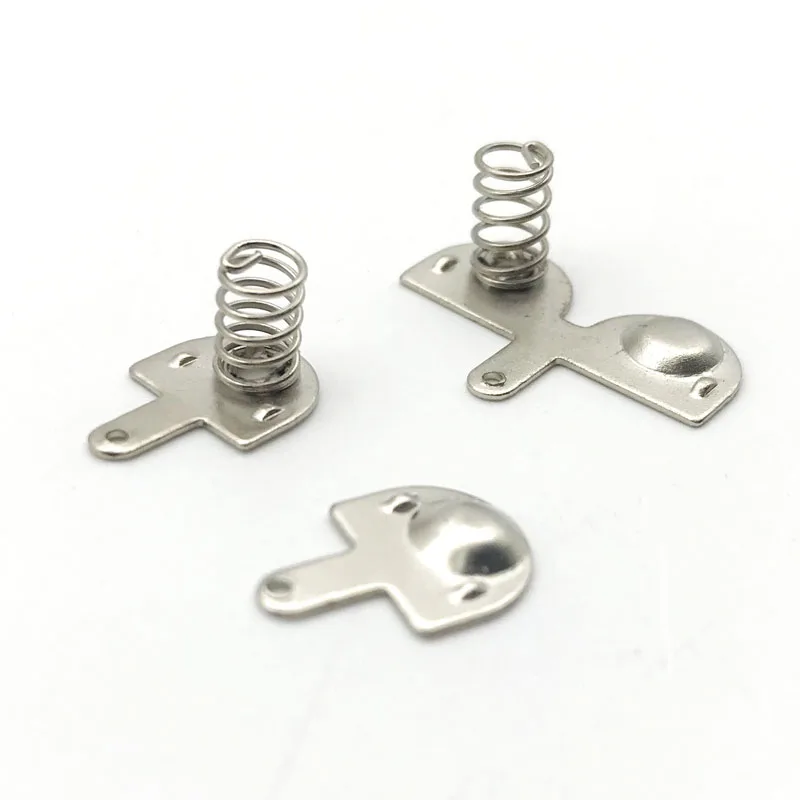 Precision Sheet Metal Stamping Tab Connector / Battery Terminal For PCB
