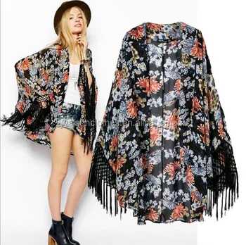 blusa kimono mujer