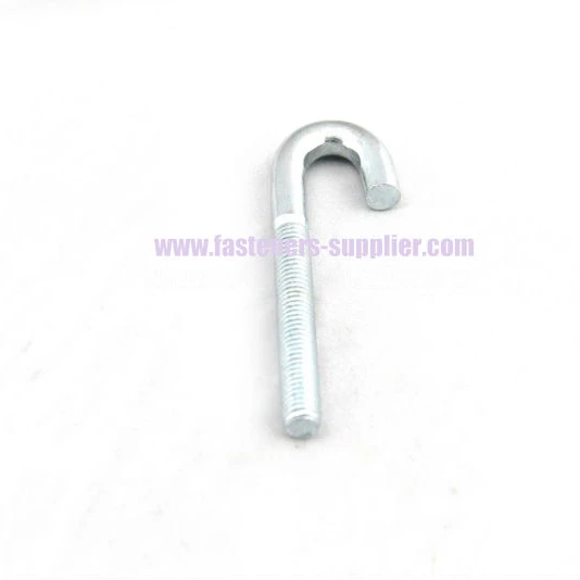 
Carbon Steel Metric J type Anchor Bolts 