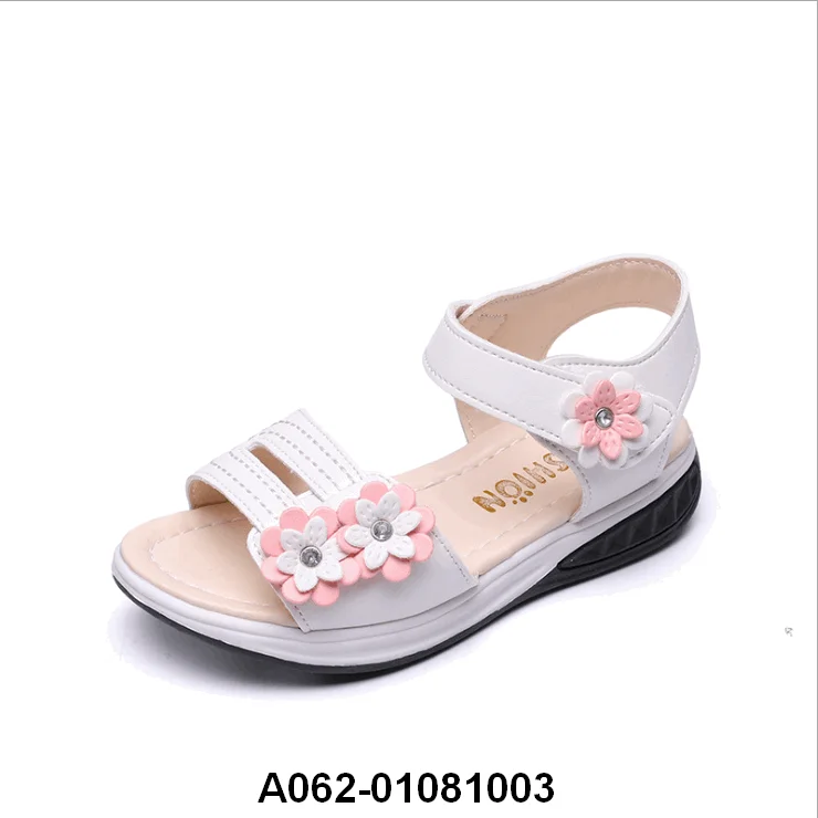 

Fashion sandal shoe pu sandal girls sandals kids with low price