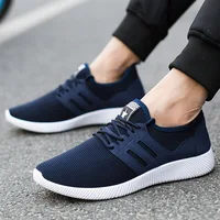 

Wholesale Lightweight Breathable Cloth Sneakers Men Cheap Casual Zapatillas Shoes