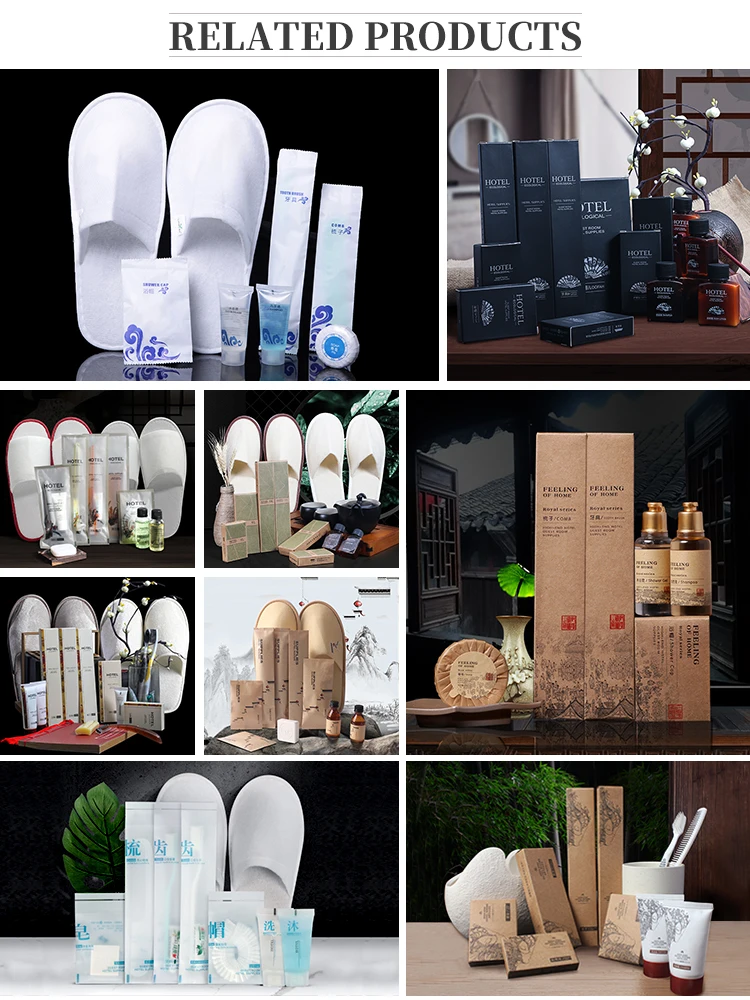Wholesale Hotel Disposable Amenities 5 Star Hotel Bathroom Supplies
