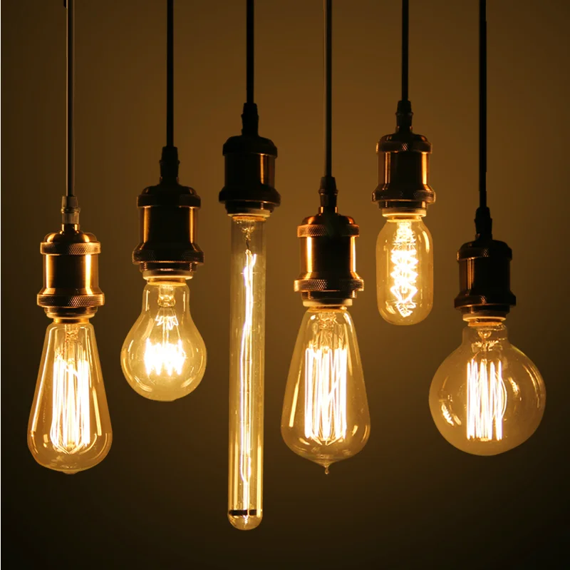 antique decorative tungsten filament lamp for pendant
