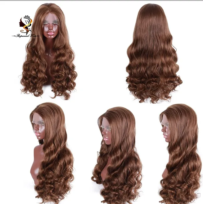 

Factory direct wholesale synthetic hair lace front wig heat resistant super wavy synthetic wigs black women