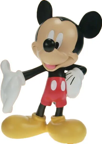 Cute And Classical Plastic Mickey Mouse Cartoon Figure Toy - Buy 