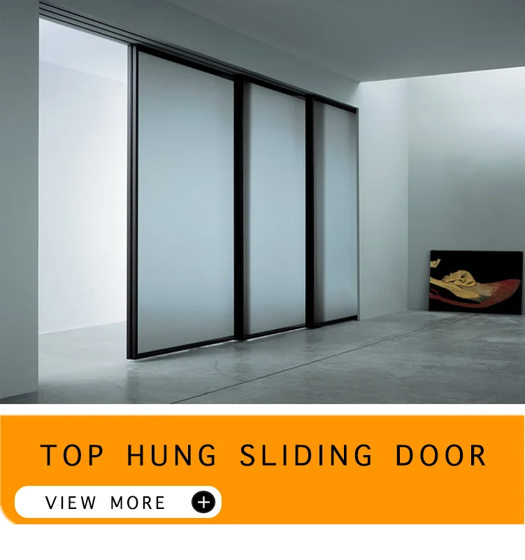 Interior bifold design aluminum tempered glass folding door for living room