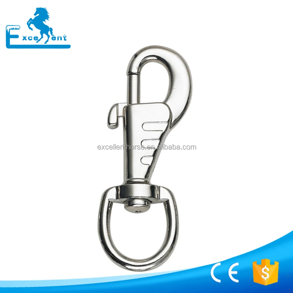 
Black matt swivel snap hook 