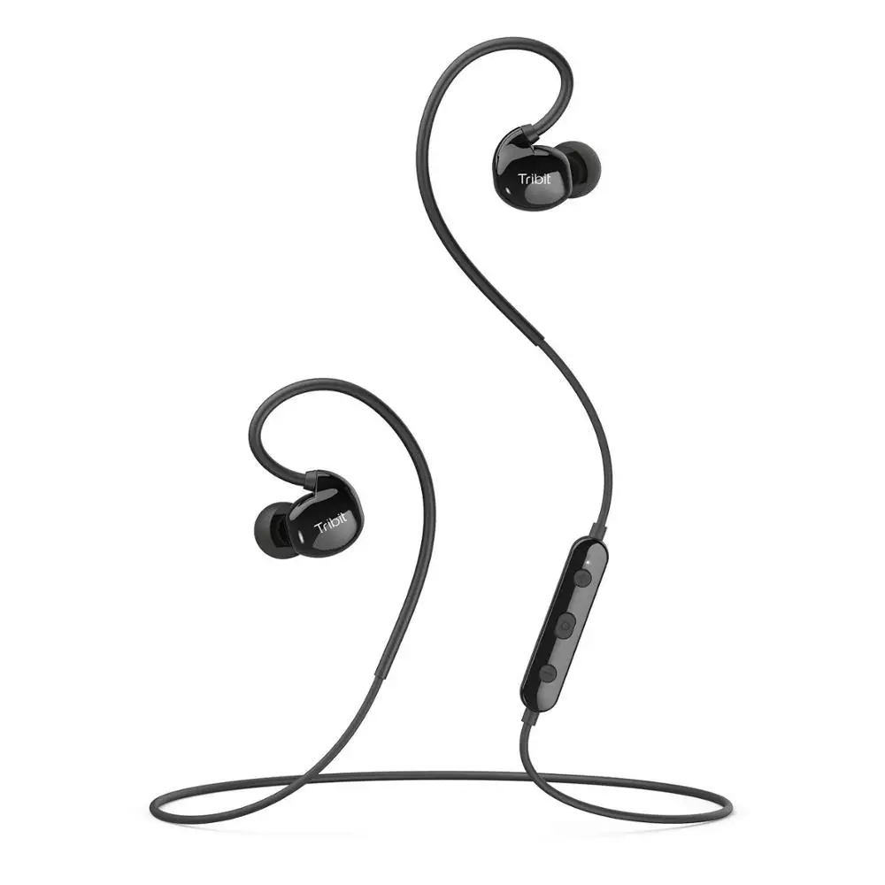 

Tribit Wireless Bluetooth Headphones with Microphone,CVC 6.0 NOISE CANCELLING,8 HOURS playtime,IPX7 Waterproof, N/a