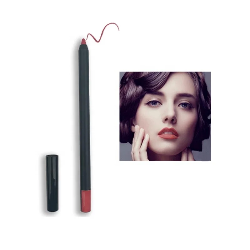 
Wholesale Matte Lipliner Pencil Waterproof Makeup 10 Color Lipliner and Lipstick  (62033868676)