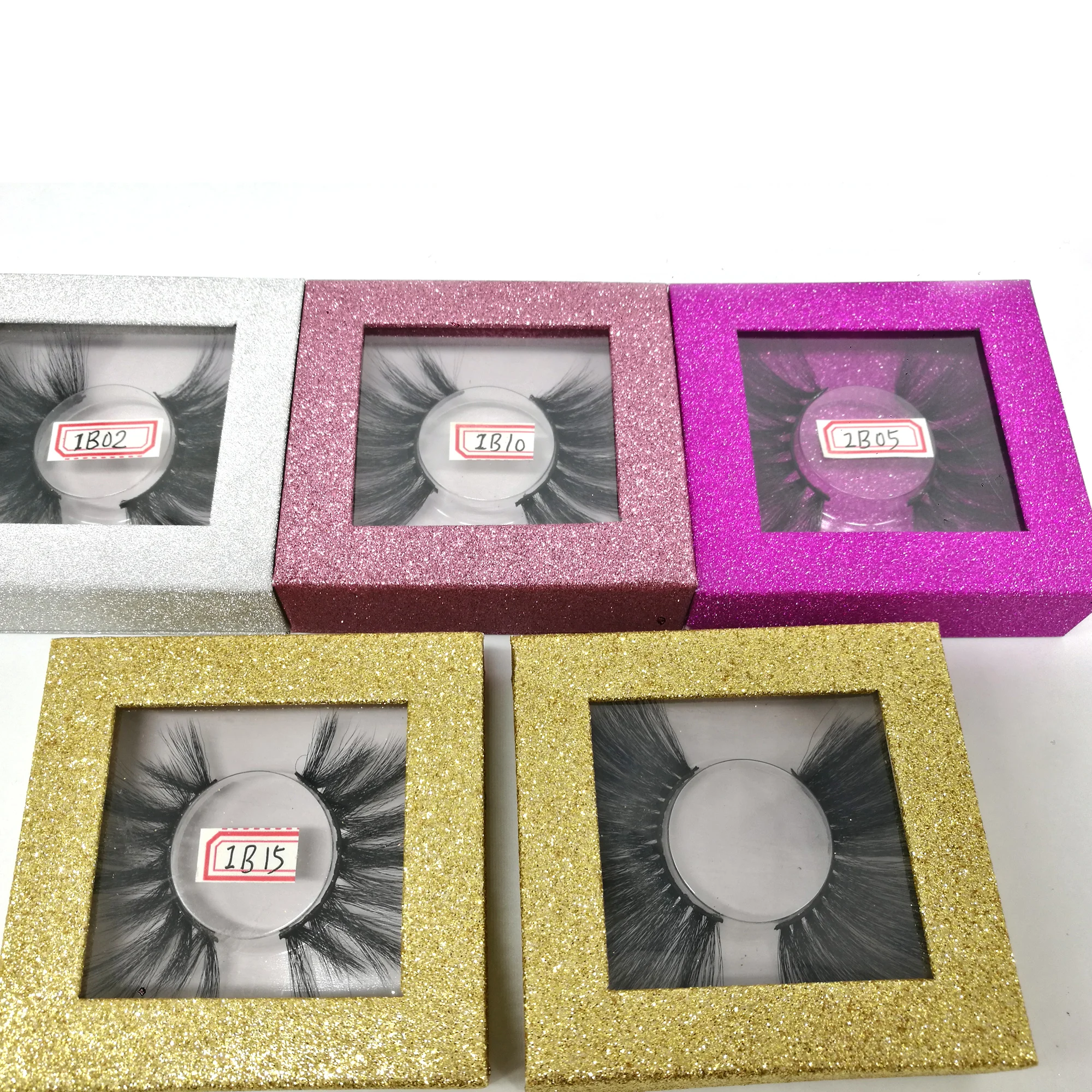 

mink eyelashes vendor rose gold glitter custom eyelash packaging box with 100% hand made private label 3d mink eyelashes