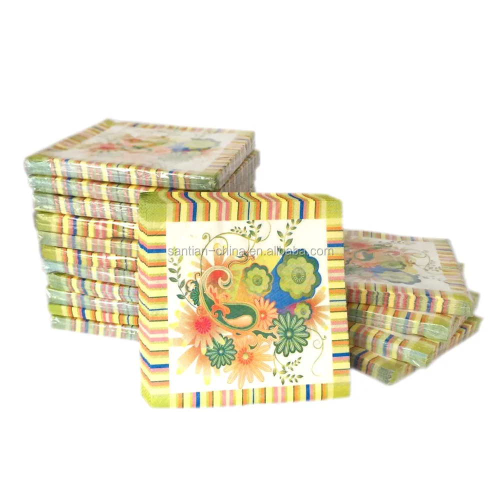 Printed Paper Napkins,Napkins Paper Dinner Napkins 1/4folding Paper Napkins,Paper Napkins