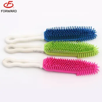 silicone dog brush