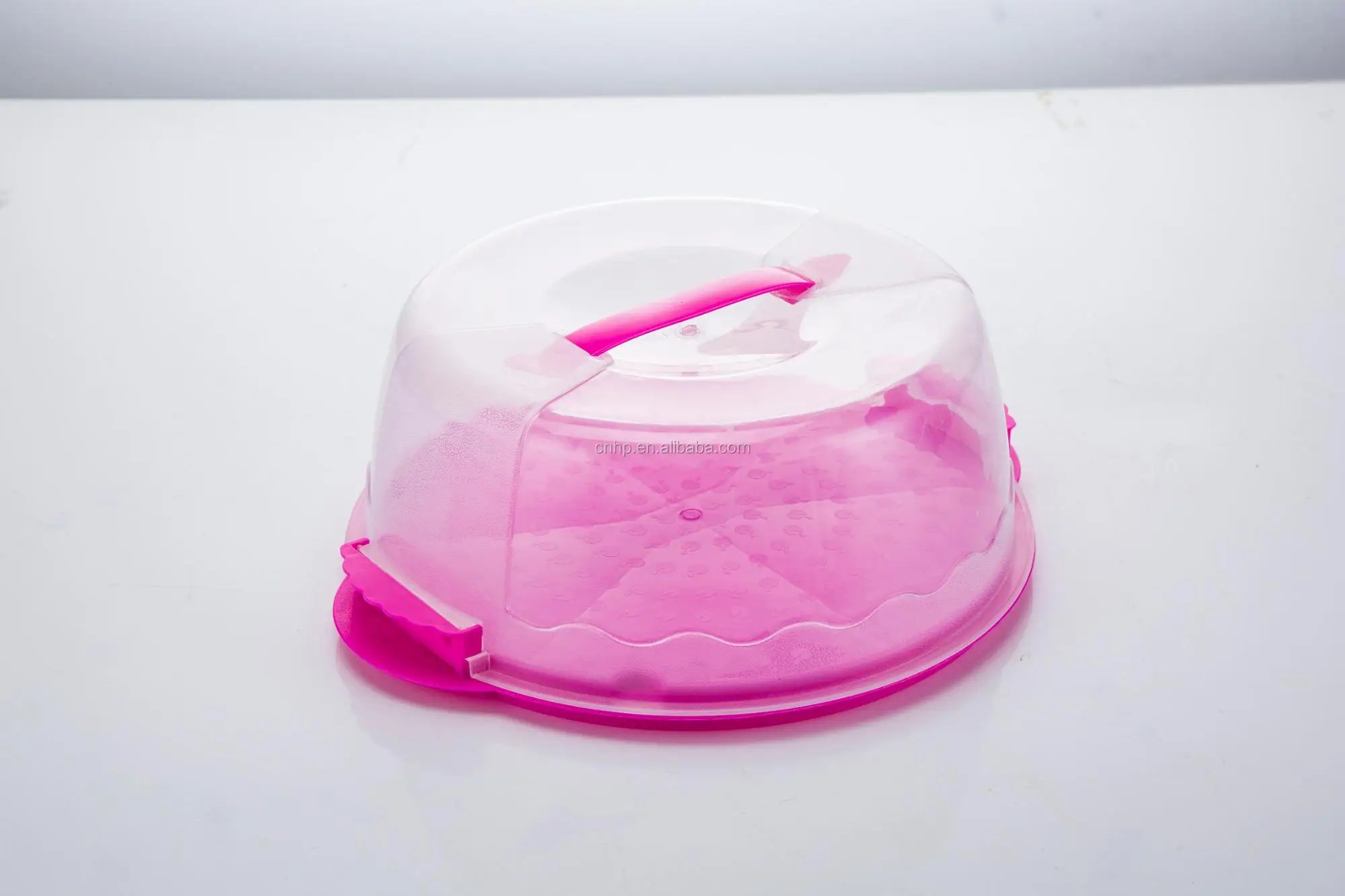 Cake Carrier & Server Portable Locking Pretension Storage Container