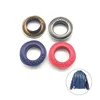 Custom High Quality Rust Proof Colored Grommet Rubber Painting 10mm Brass Eyelet Type With Tools For Clothes