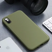 

Soft Flexible TPU Rubber Biodegradable Phone Case For iPhone X XS Cover Eco Friendly Degradable Mobile Phone Case