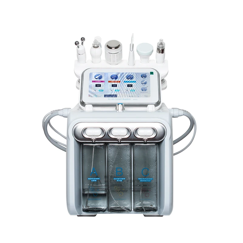 

New arrival 6 in 1 water Hydro Dermabrasion facial Machine for spa use