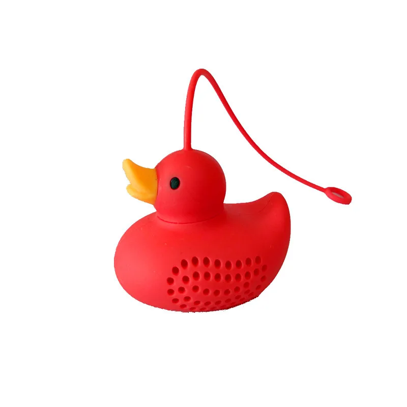 2019 100% Food Grade custom logo animal silicone green tea infuser