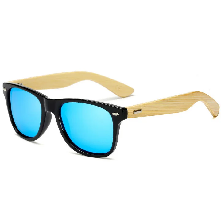 

70107 Superhot Eyewear 2018 Custom Logo Sun glasses shades Polarized Bamboo Sunglasses